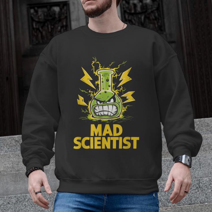 Mad Scientist Kids Youth Adult Science Teacher Chemistry Men Graphic Sweatshirt