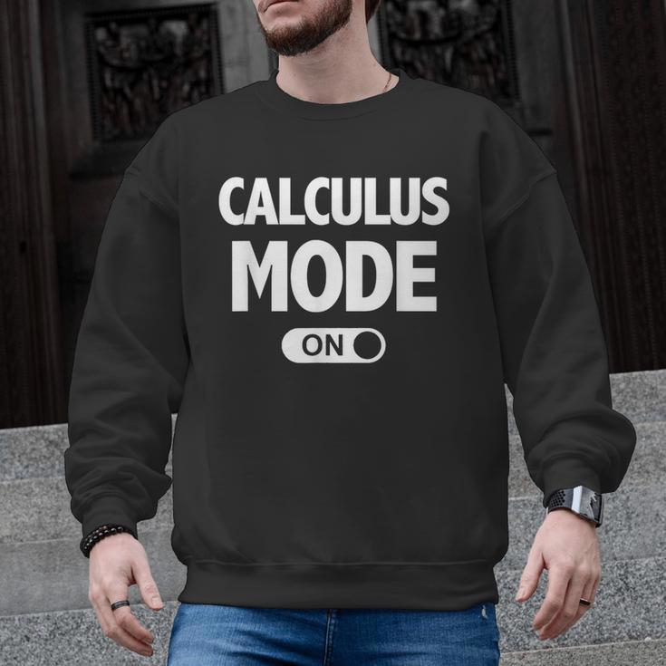 Math Calculus Mode On Teacher T-Shirt Men Graphic Sweatshirt