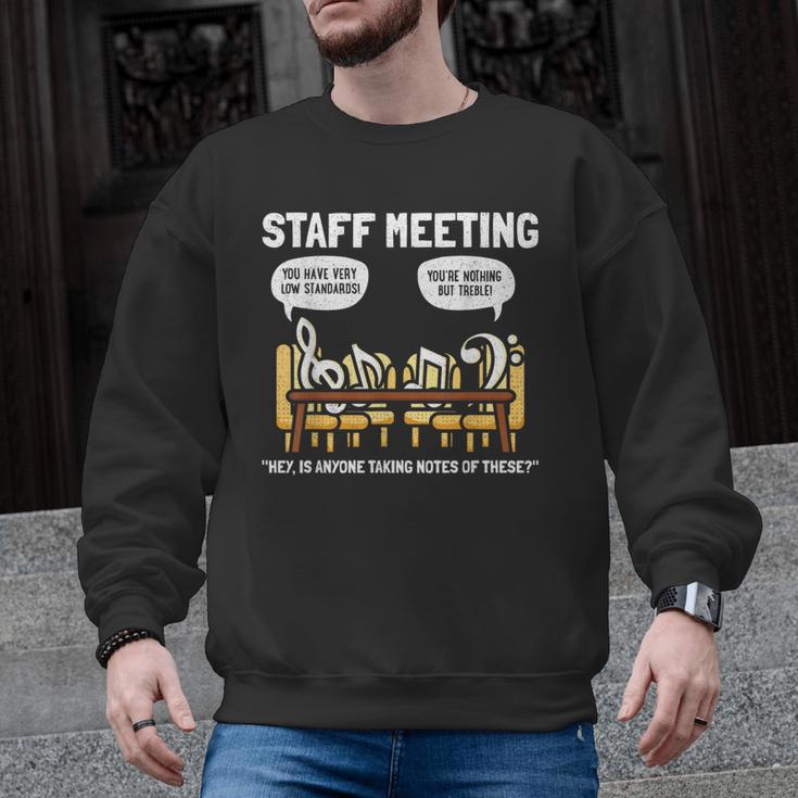 Music Theory Musician Music Teacher Musical Notes For Men Women Girls Kids Men Graphic Sweatshirt