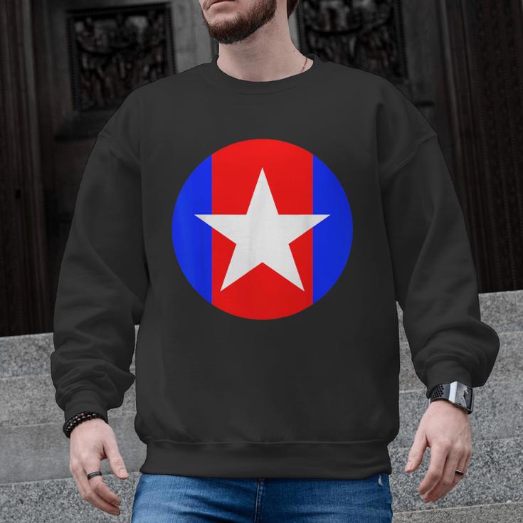 Nerdy Captain Sweatpants Retro Comic Book Fan Teacher Men Graphic Sweatshirt