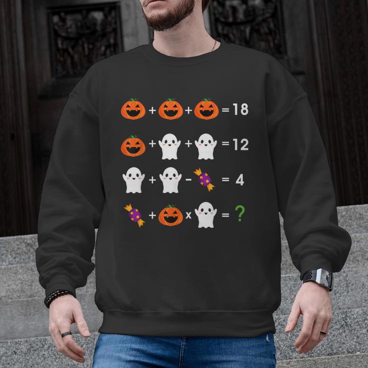 Order Of Operations Halloween Quiz Math Teacher For Men Women Kids Men Graphic Sweatshirt