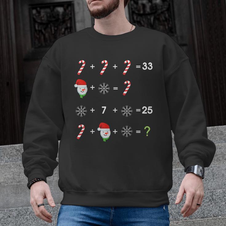 Order Of Operations Quiz Math Teacher Christmas Men Graphic Sweatshirt