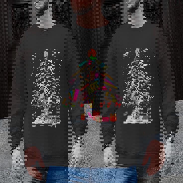 Paintbrush Christmas Tree Decor Xmas For Artist Art Teacher For Men Women Men Graphic Sweatshirt