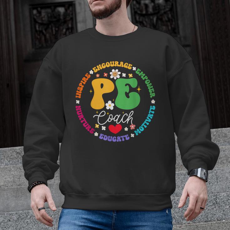 Physical Education PE Instructor Coach Teacher Gym Men Graphic Sweatshirt