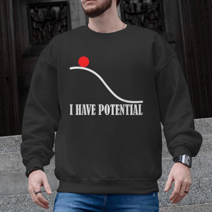 Physics I Have Potential Energy Physics Teacher Men Graphic Sweatshirt