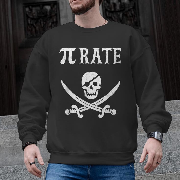 Pi Day Pi Rate Pirate For Teachers Men Graphic Sweatshirt