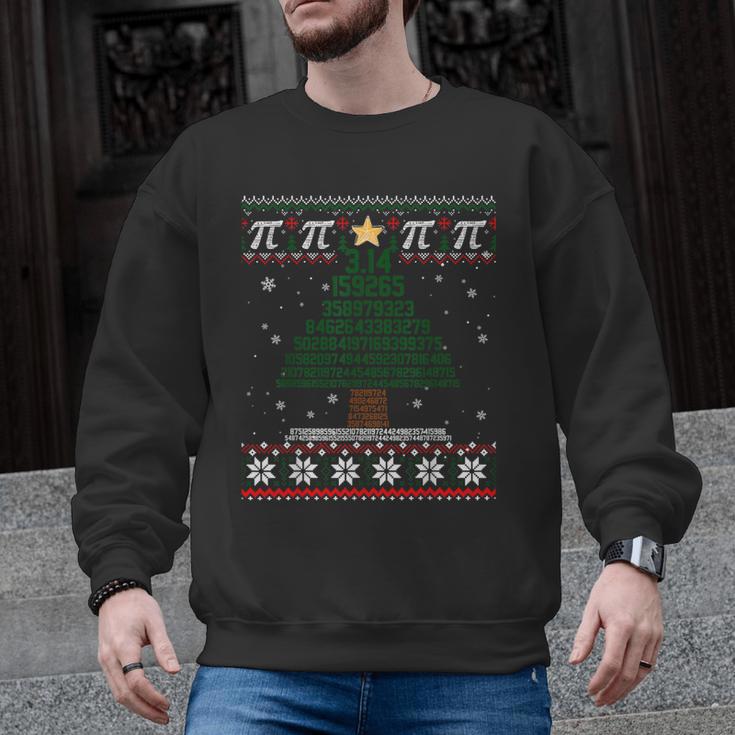 Pi Tree Christmas Math Teacher Ugly Sweater Men Women Kids Men Graphic Sweatshirt
