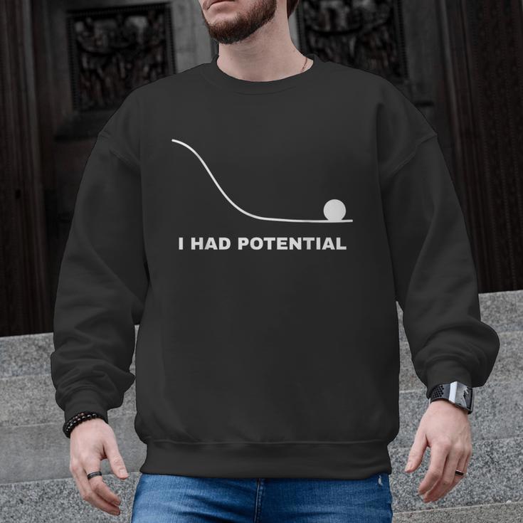 I Had Potential Physics Science Physics Teachers Students Men Graphic Sweatshirt