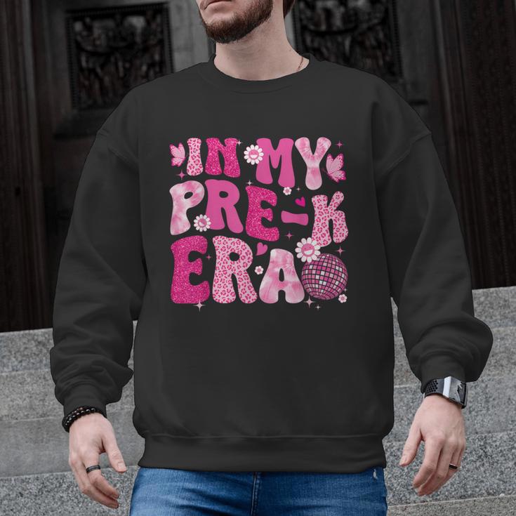 In My Pre-K Era Teachers Women Back To School Kids Girls Men Graphic Sweatshirt