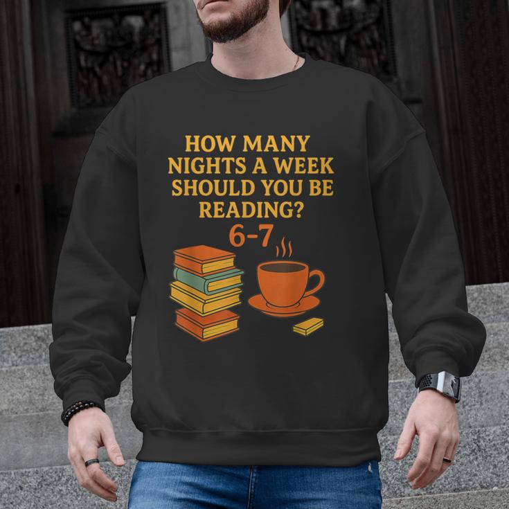 Reading 67 Meme English Teacher 6 7 Book Lover Humor Men Graphic Sweatshirt
