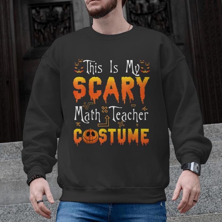This Is My Scary Math Teacher Costume Halloween Men Graphic Sweatshirt