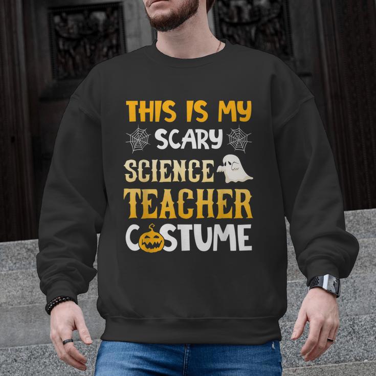 This Is My Scary Science Teacher Halloween Costumes Men Women Kids Men Graphic Sweatshirt