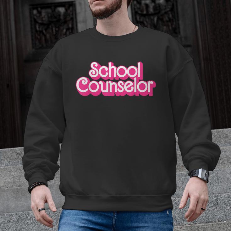 School Counselor Back To School Teacher Life Men Graphic Sweatshirt
