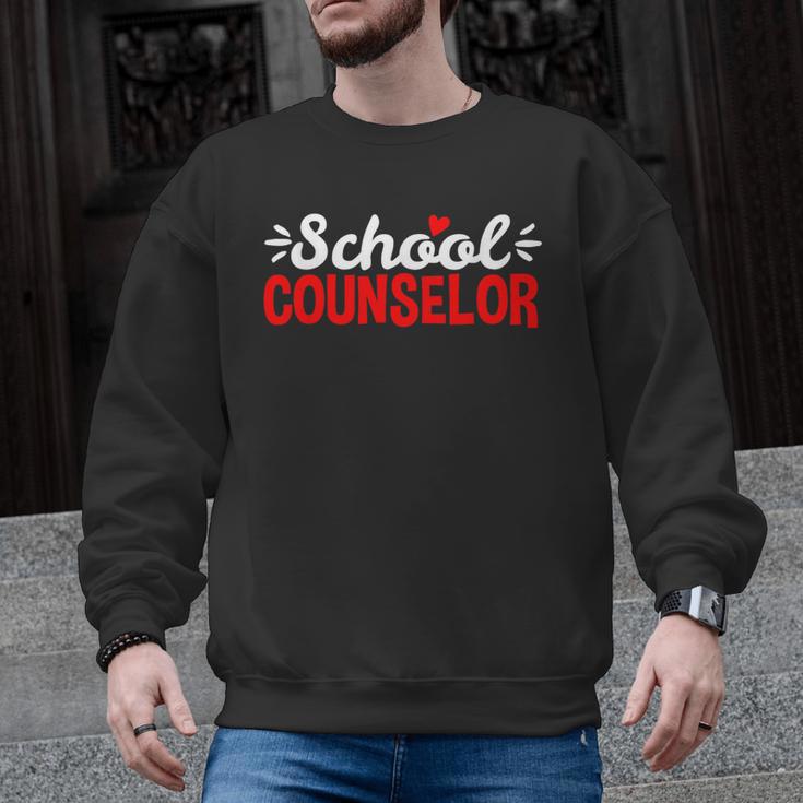 School Counselor Teacher Guidance Counseling For Men Women Kids Men Graphic Sweatshirt