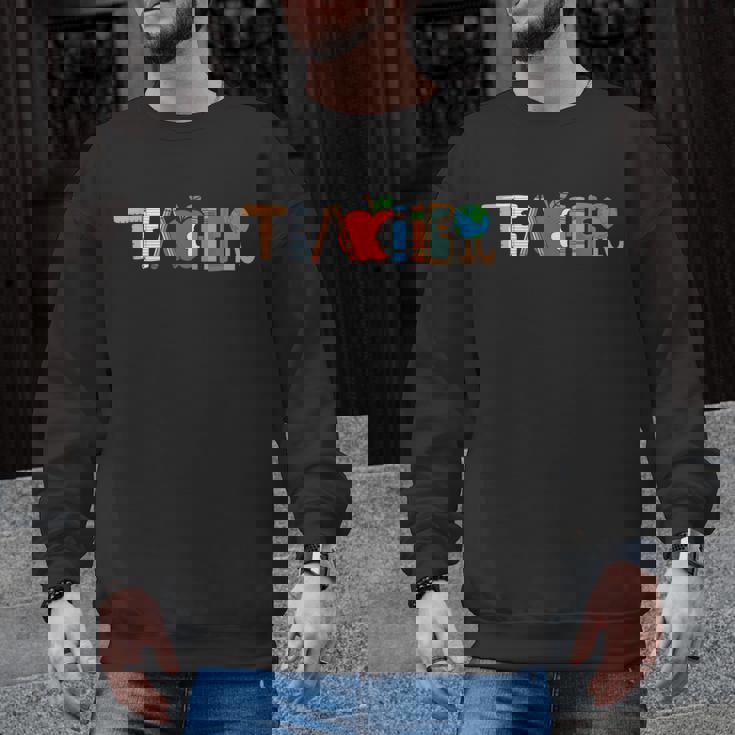 School Teacher Men And Women Back To School Teachers Men Graphic Sweatshirt