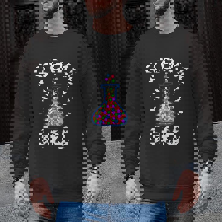 Science Girl Chemistry Biology Student Teacher Men Graphic Sweatshirt