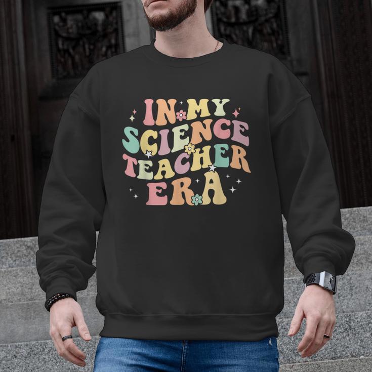 In My Science Teacher Era Retro Back To School STEM Teacher For Men Women Men Graphic Sweatshirt