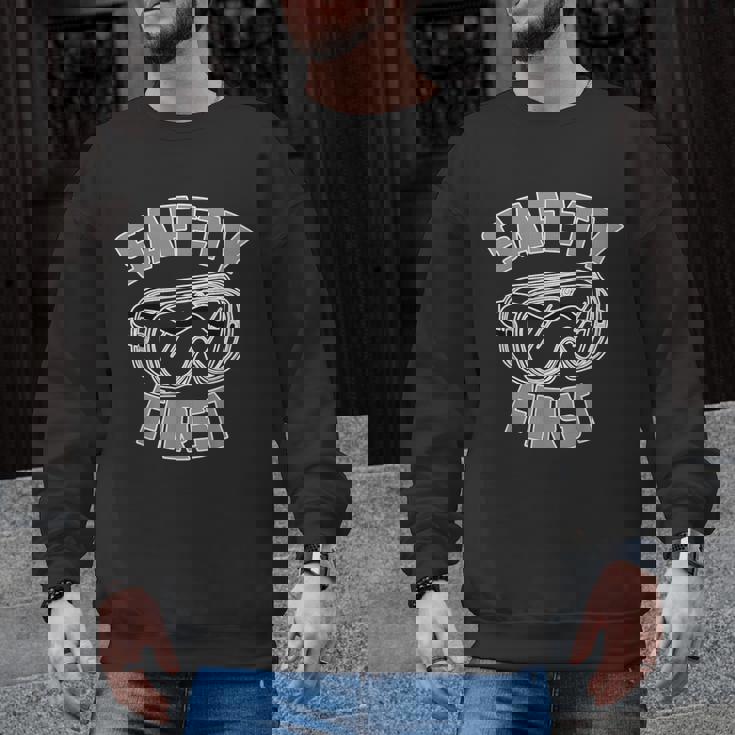 Science Teacher Shirt Safety First STEM STEAM Shirt Men Graphic Sweatshirt