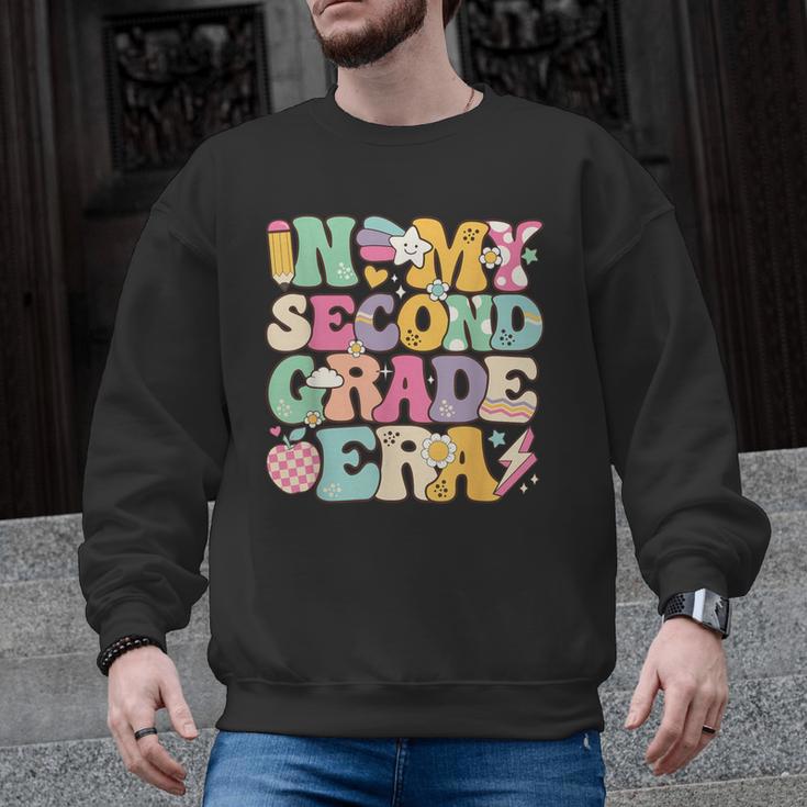 In My Second Grade Era Girl Back To School 2nd Grade Teacher Men Graphic Sweatshirt