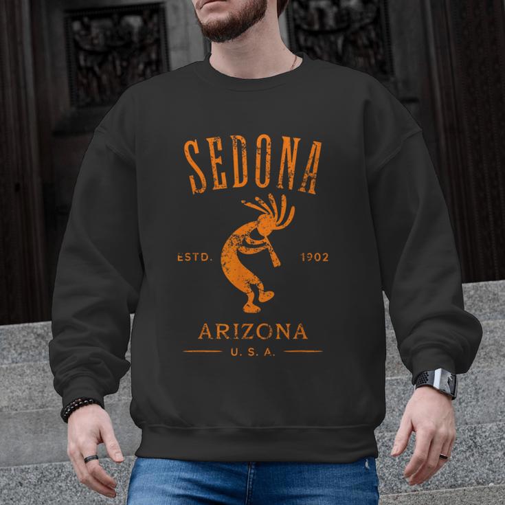 Sedona Arizona Southwestern Style Souvenir Vintage Men Graphic Sweatshirt