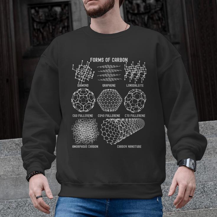 Sheldon Nerdy Forms Carbon Nanotubes Chemistry Teacher Geek Men Graphic Sweatshirt