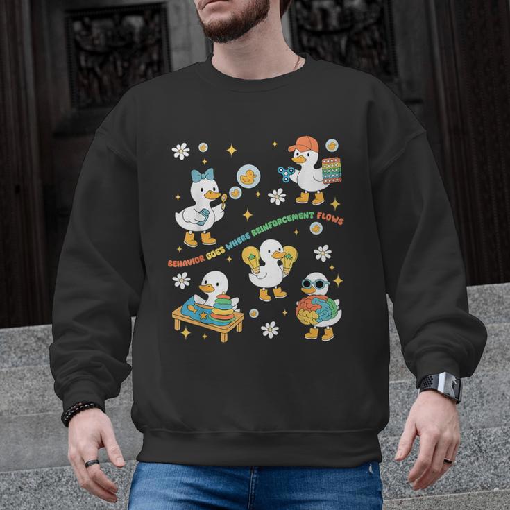 Silly Goose Behavior Analyst RBT ABA Therapy SPED Teacher Men Graphic Sweatshirt