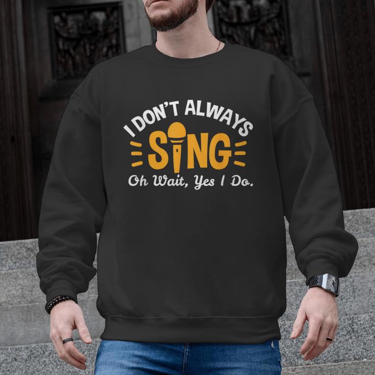 Singer Musician Music Musical Teacher Singing Men Graphic Sweatshirt