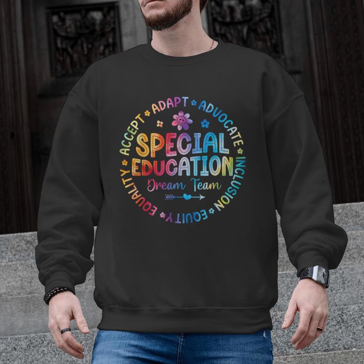 Special Education Squad Dream Team SPED Teacher Back School Men Graphic Sweatshirt