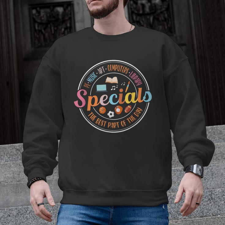 Special Teacher Music Art Library Physical Education Men Graphic Sweatshirt