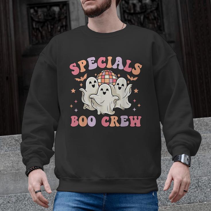Specials Boo Crew Art Music Pe Tech Teacher Ghost Halloween Men Graphic Sweatshirt