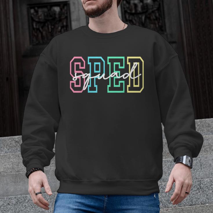 SPED Squad Team SPED Teacher Special Education Teacher Men Graphic Sweatshirt