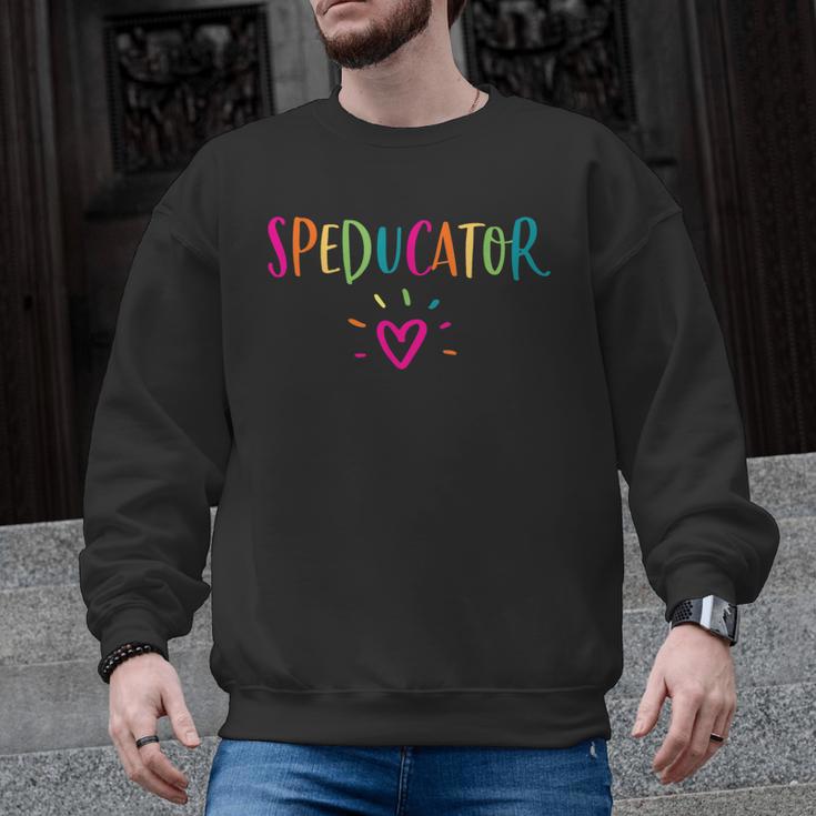 Speducator Shirt Special Education Teacher Sped Ed Men Graphic Sweatshirt
