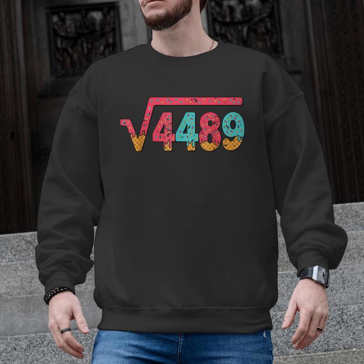 Square Root 4489 Slang Math Teacher Six Seven 6 7 Meme 67 Men Graphic Sweatshirt