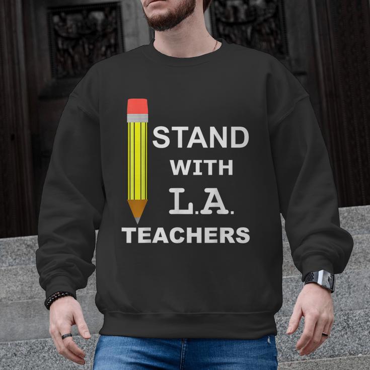 Stand With LA Teachers Tshirt United Los Angeles T Shirt Men Women Kids Men Graphic Sweatshirt