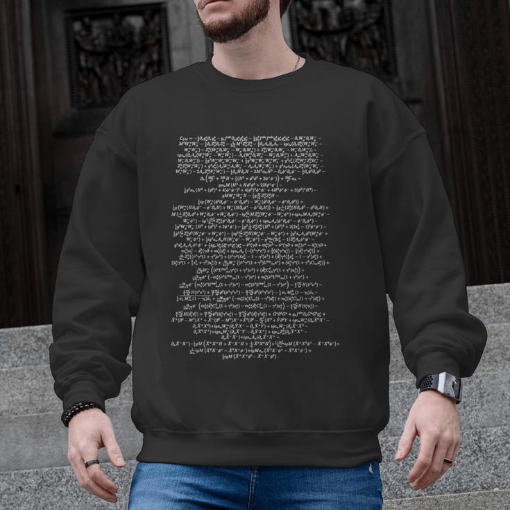 Standard Model Lagrangian Higgs Boson Physics Teacher Men Graphic Sweatshirt