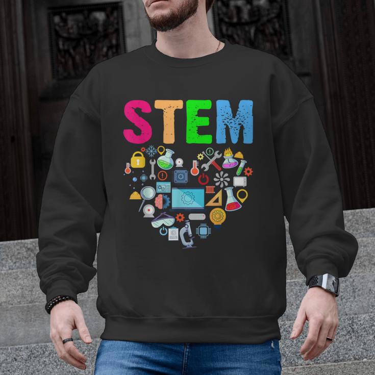 STEM Science Technology Engineering Math Teacher Men Graphic Sweatshirt