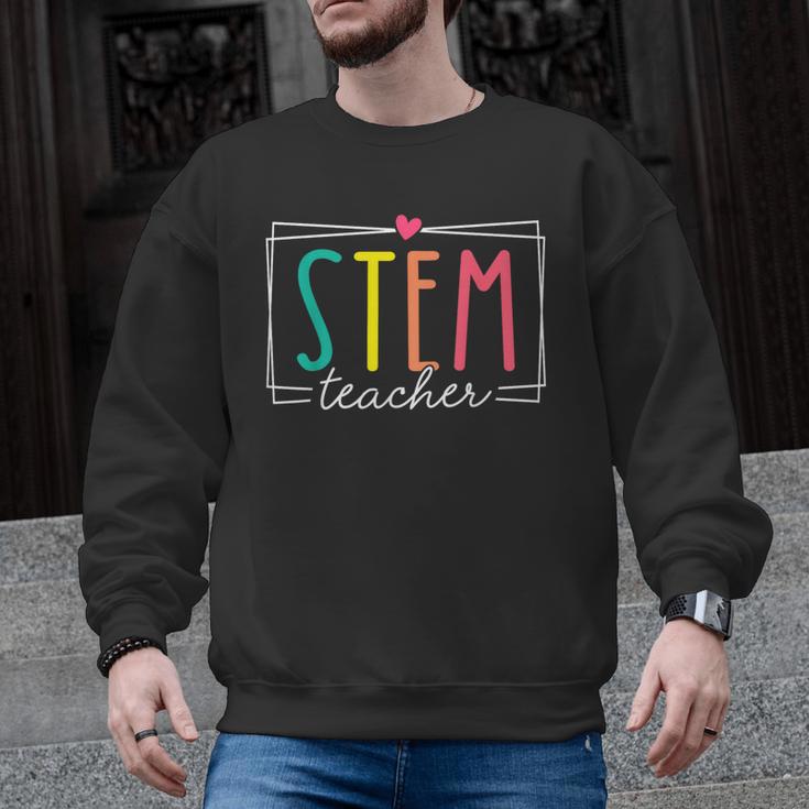 STEM Teacher Science Appreciation Women Back To School Men Graphic Sweatshirt