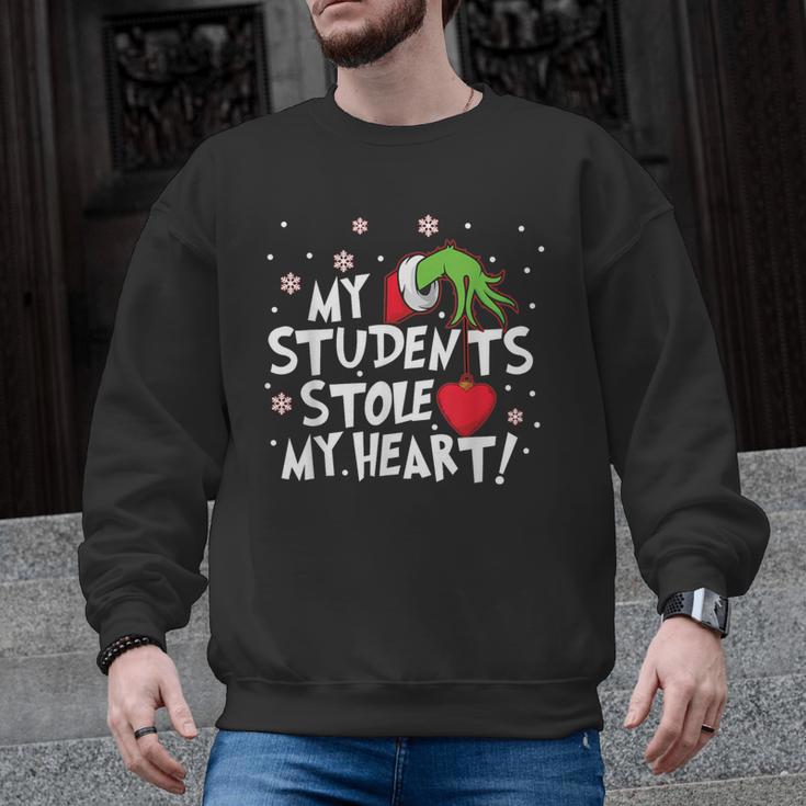 My Students Stole My Heart School Teacher Christmas Men Women Kids Men Graphic Sweatshirt