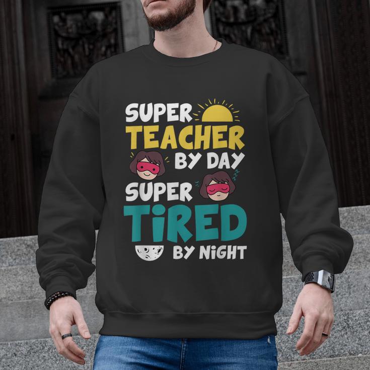 Super Hero Teacher Superheroes Men Graphic Sweatshirt