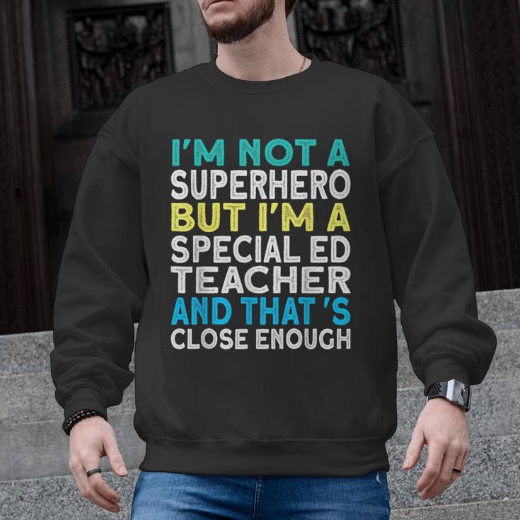 Superhero & Special Education Teacher Men Women Men Graphic Sweatshirt