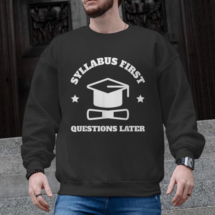 SYLLABUS PROFESSOR TEACHER Men Graphic Sweatshirt