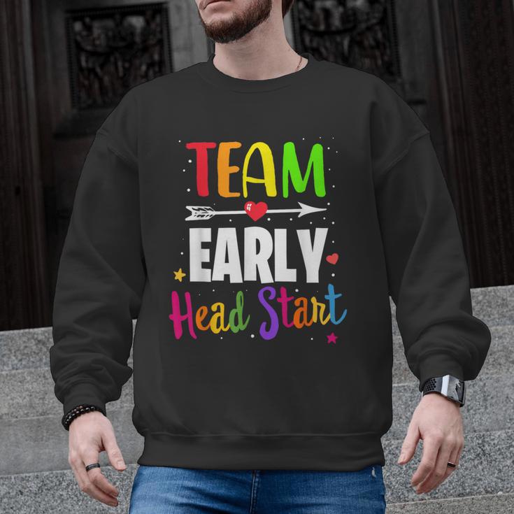 Teacher Early Childhood Education Preschool Head Start Crew Men Graphic Sweatshirt