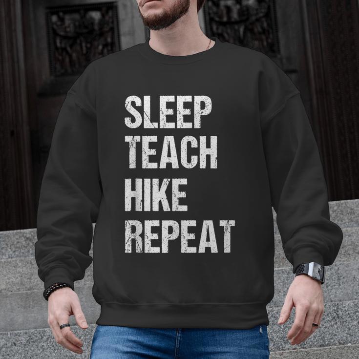 Teacher Hiking Shirt Teaching Hiker T Shirt Men Graphic Sweatshirt