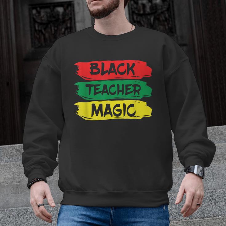 Teacher Magic Black History Month Educator For Men Women Men Graphic Sweatshirt