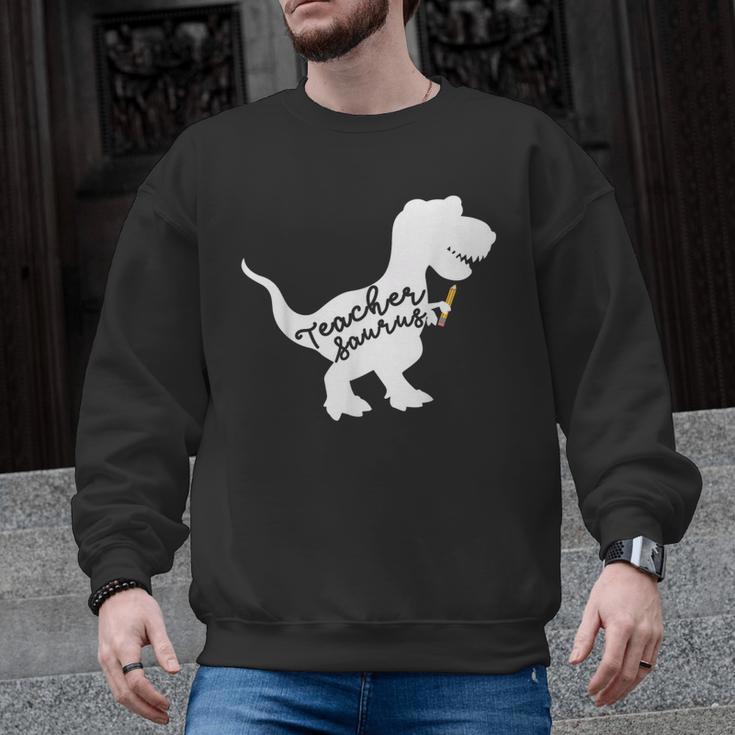 Teacher Saurus T Shirt For Men And Women Men Graphic Sweatshirt