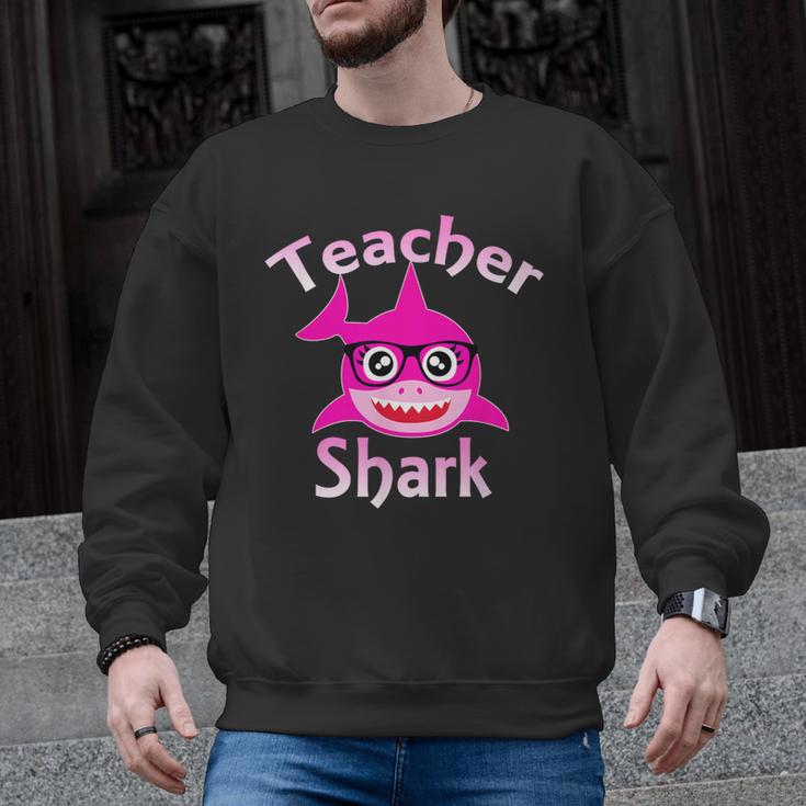 Teacher Shark Female Teacher Men Graphic Sweatshirt
