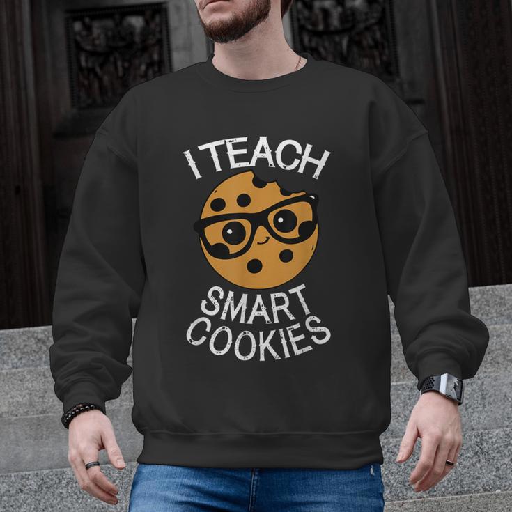 Teacher Shirt I Teach Smart Cookies Shirt Nerd Tee Men Graphic Sweatshirt
