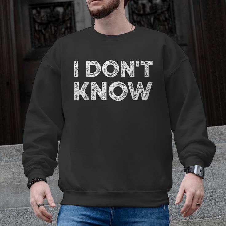 Teacher Shirts I Don't Know Idea For Teachers & Workers Adults - Small Short Sleeve Men Graphic Sweatshirt