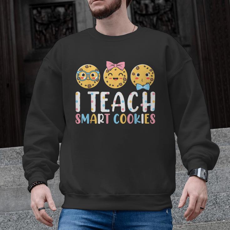 Teacher I Teach Smart Cookies For Men Women Kids Men Graphic Sweatshirt