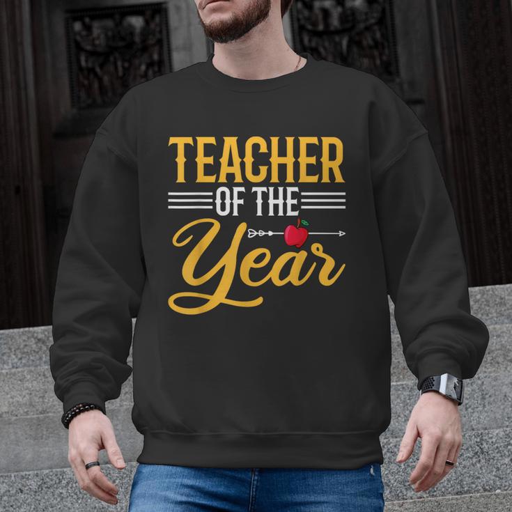 Teacher Of The Year Men Women Teachers Men Graphic Sweatshirt